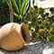 Spanish garden pot