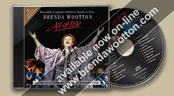 Brenda Wootton new CD 'All of Me' 